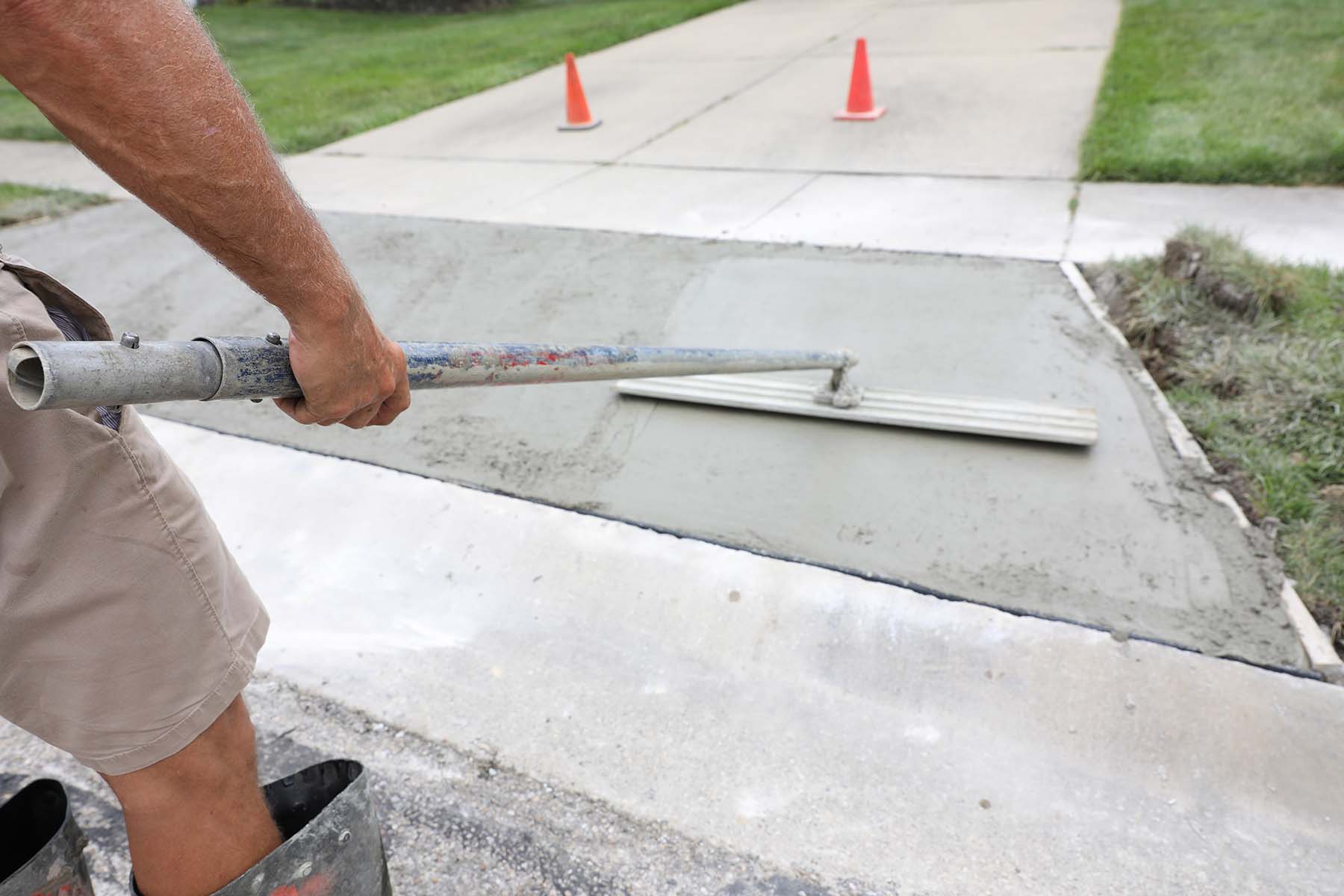 Enhancing Concrete Surfaces: Pouring New Concrete Over Existing