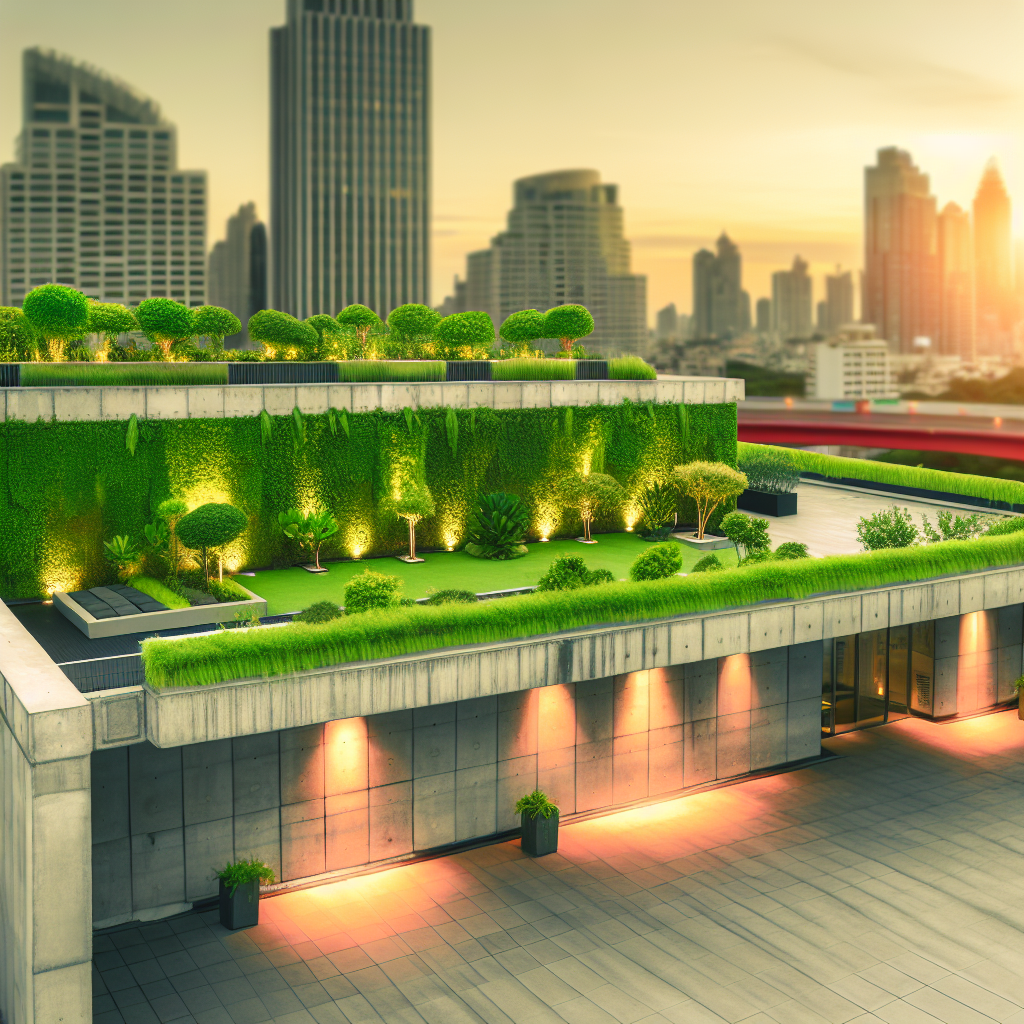 Green Roofs with Concrete: Sustainable Concrete Building Practices