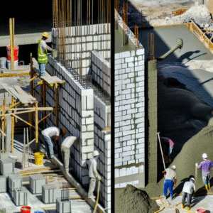 Concrete Blocks vs. Poured Concrete: Choosing the Right Material for Construction