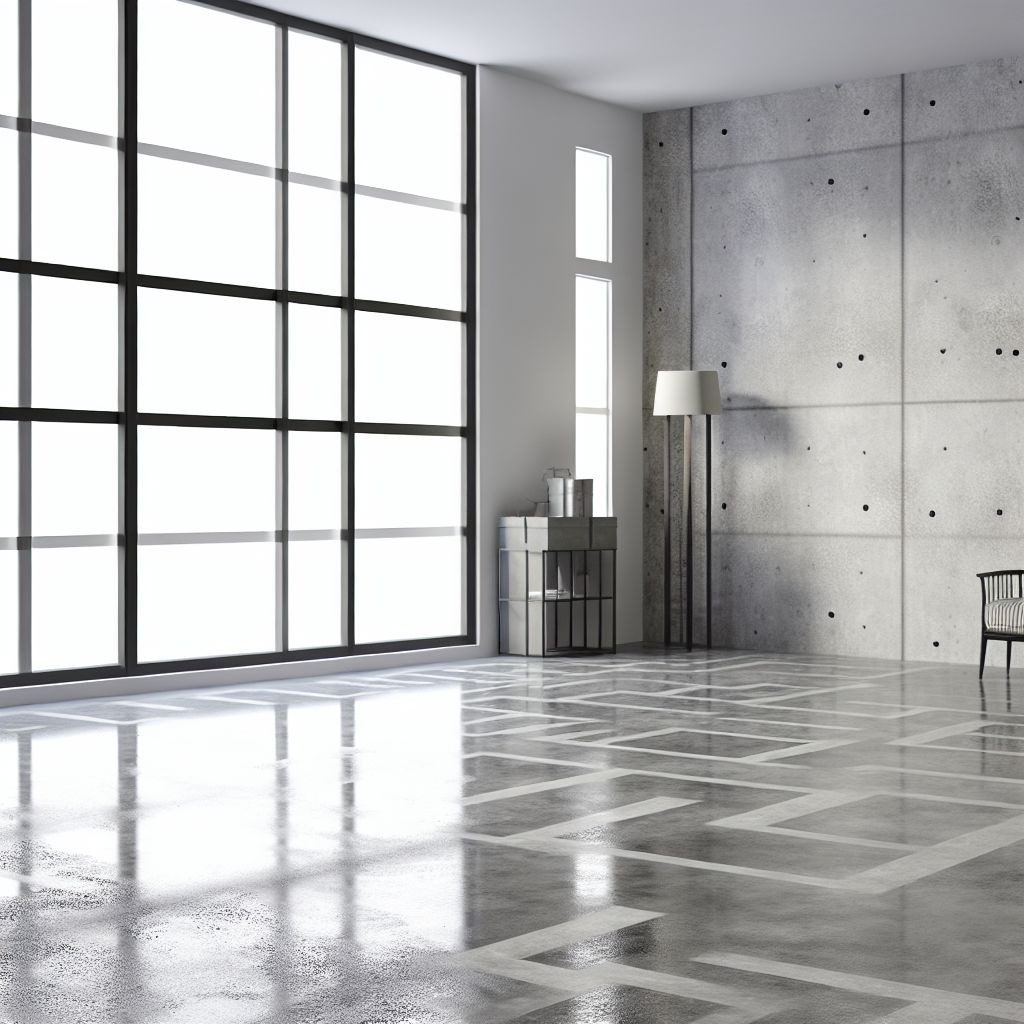 614 Concrete - Decorative Concrete Flooring: Enhancing Interior Design Aesthetics
