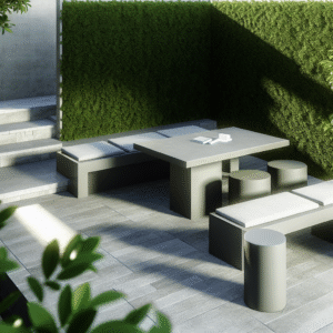 Concrete Patio Furniture: Durable and Weather-Resistant Outdoor Furnishings