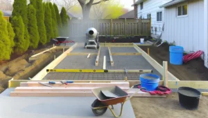 What to Pack for a Concrete Patio Installation Project