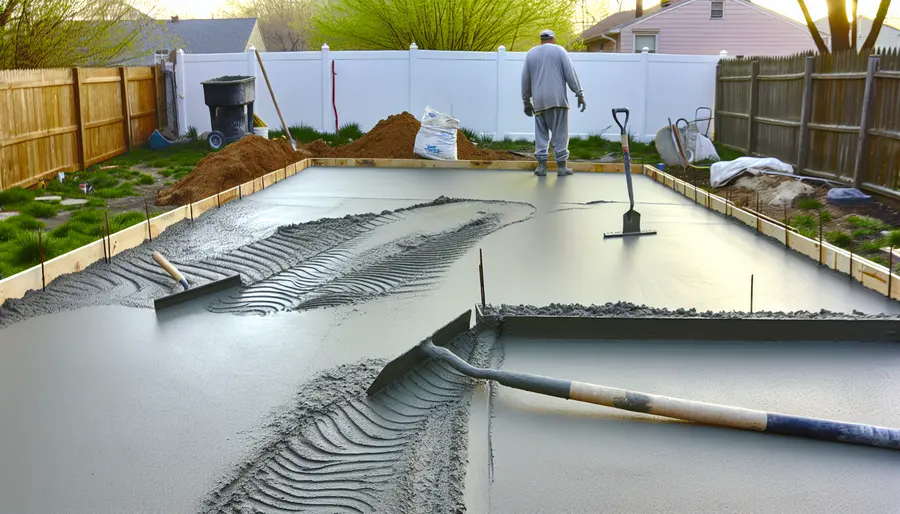 concrete finishing tools