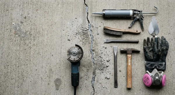 614 Concrete - Tools You Need for Concrete Crack Repair