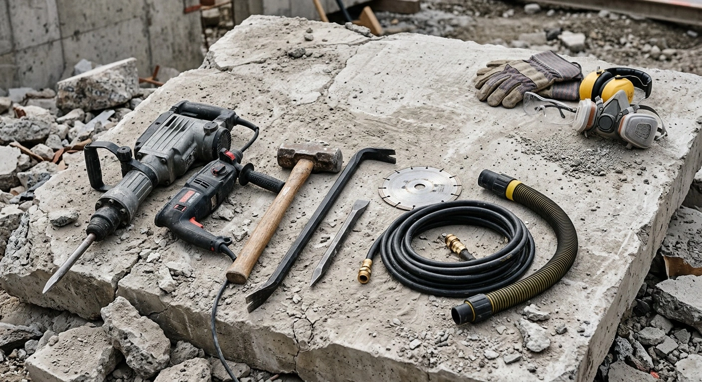 concrete demolition tools