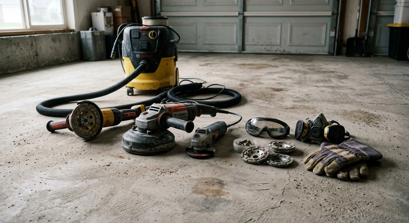 concrete grinding tools