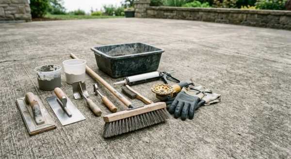 concrete patio supplies