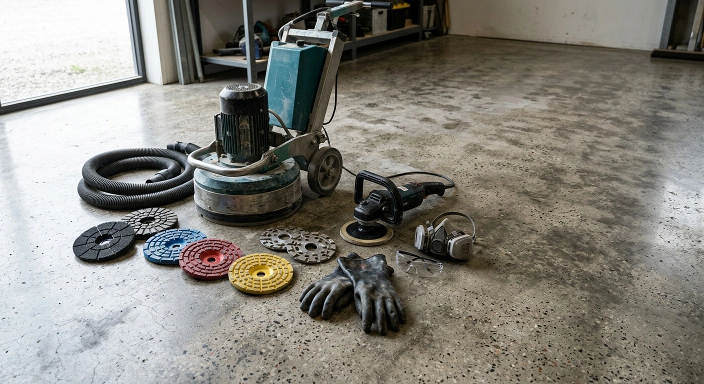 Concrete Polishing Equipment for Smooth Finishes