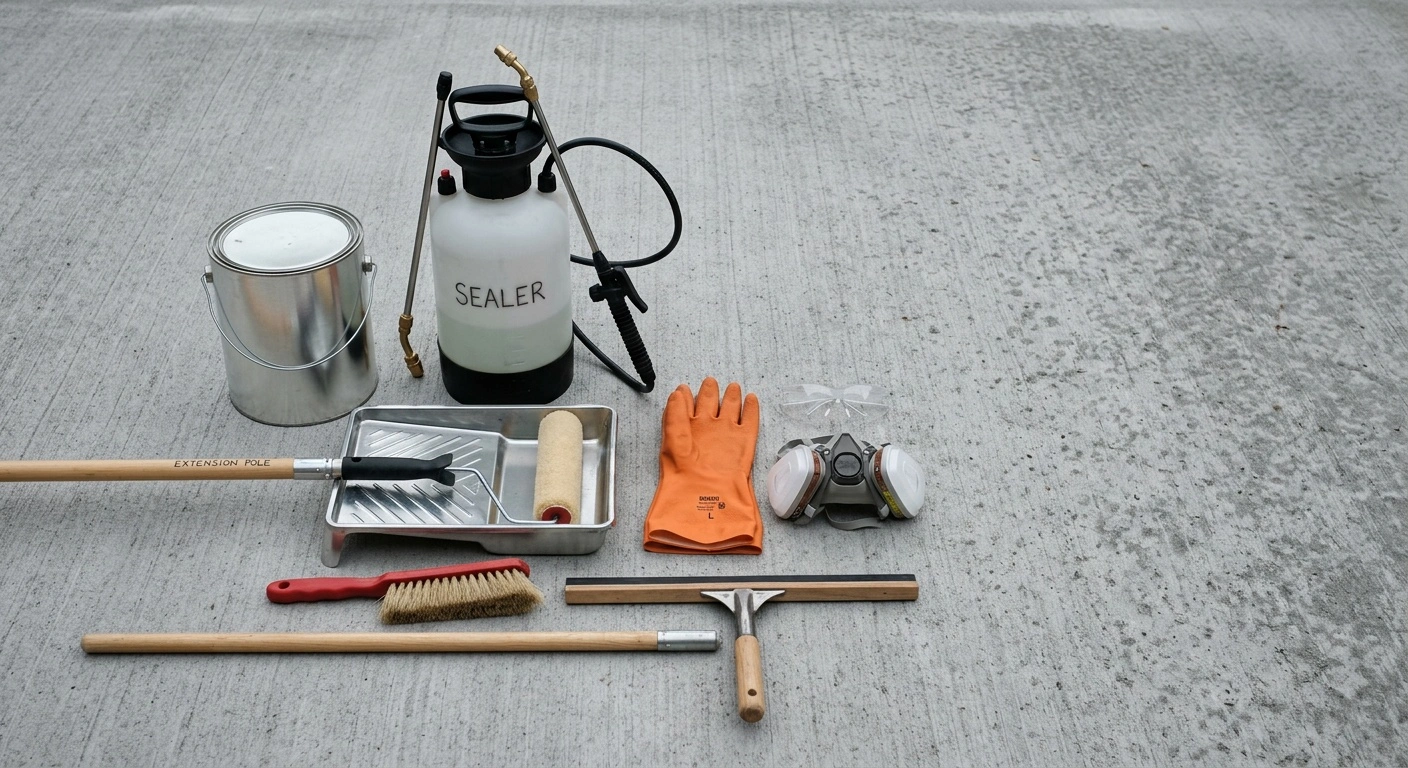 concrete sealing tools