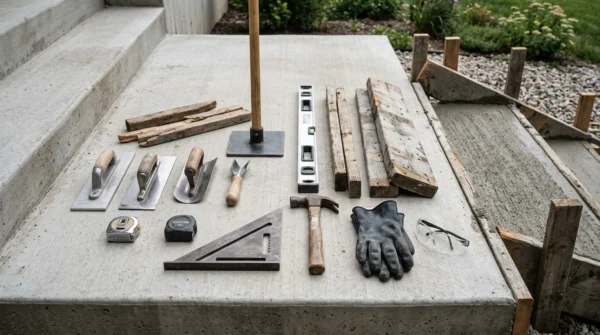 concrete step tools